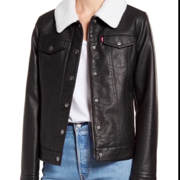 Levi’s leather jacket - Picture 2 of 7